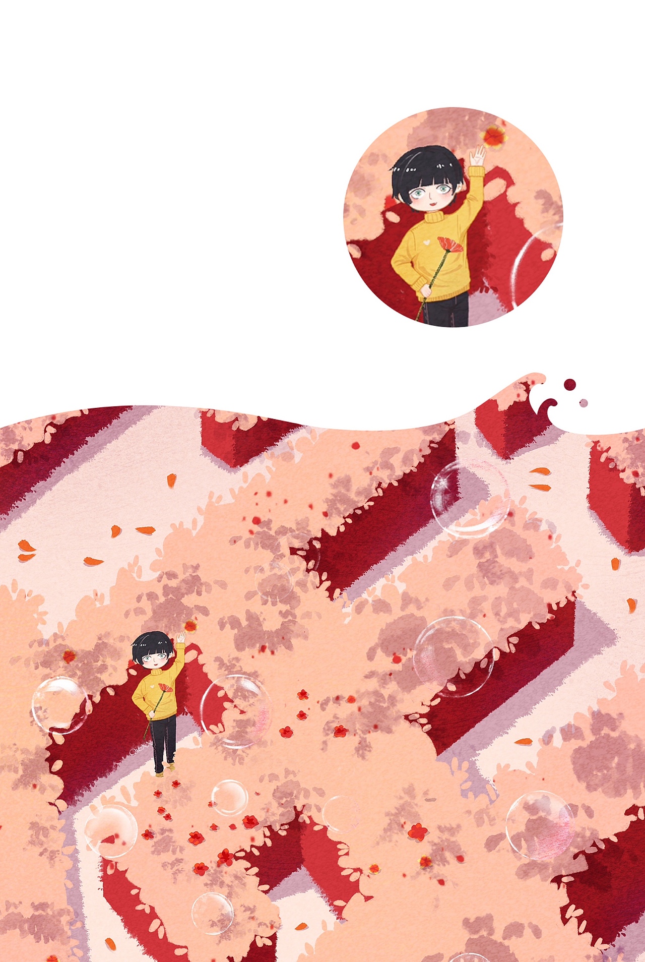 岁岁年年，我都在这里（图ZMjQyOTcwMTIw） - 创作习作 - 站酷设计师汤圆十二斤原创素材 - 站酷ZCOOL