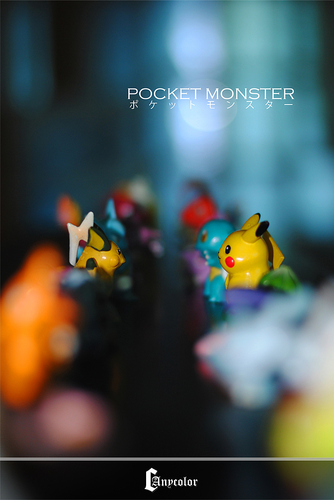宠物小精灵（Pocket Monster）（图ZOTY0NTcyOA==） - 产品摄影 - 站酷设计师Anycolor_cc原创素材 - 站酷ZCOOL