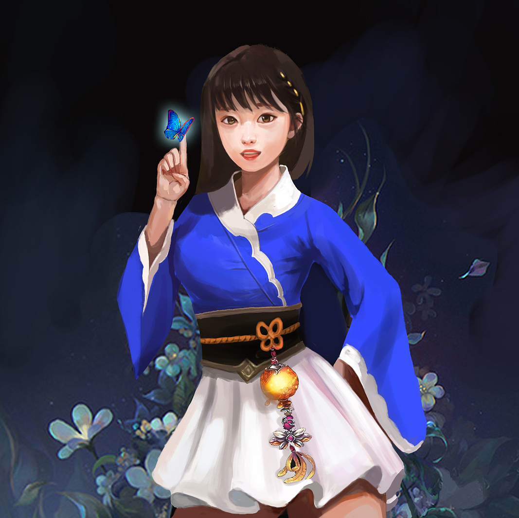 小萝莉（图ZNzk2OTIwMjg=） - 创作习作 - 站酷设计师五某某原创素材 - 站酷ZCOOL