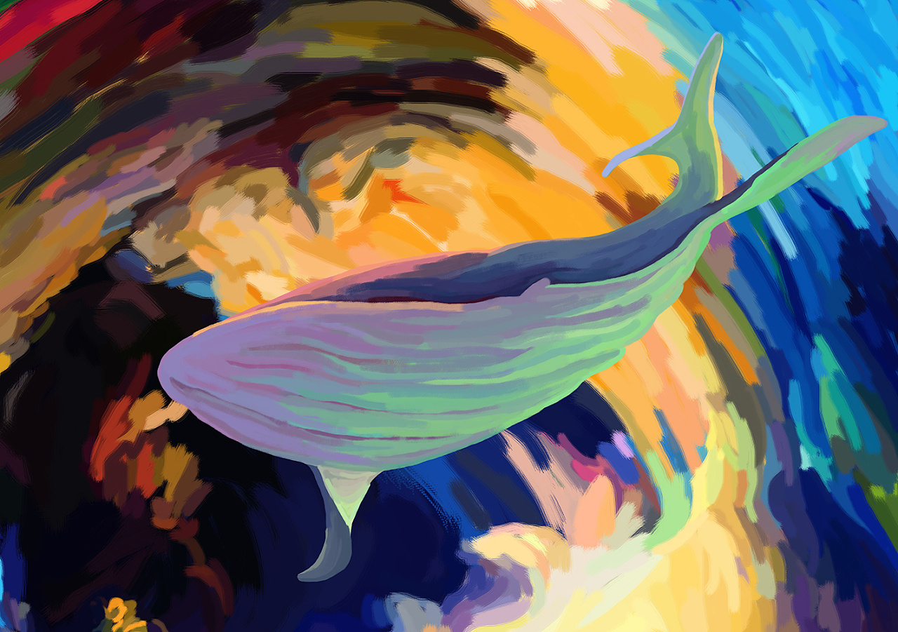 鱼的世界|插画|创作习作|艺轩绘本 - 原创作品 - 站酷 (zcool)