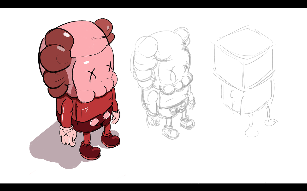 kaws-waf-2020过肥年|插画|创作习作|卤生_原创作品-站酷zcool