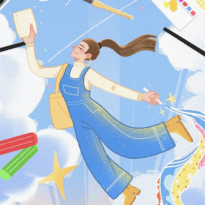 插画-灵感之海（图ZMzUwMzg0NzI0） - 商业插画 - 站酷设计师野比凡原创素材 - 站酷ZCOOL
