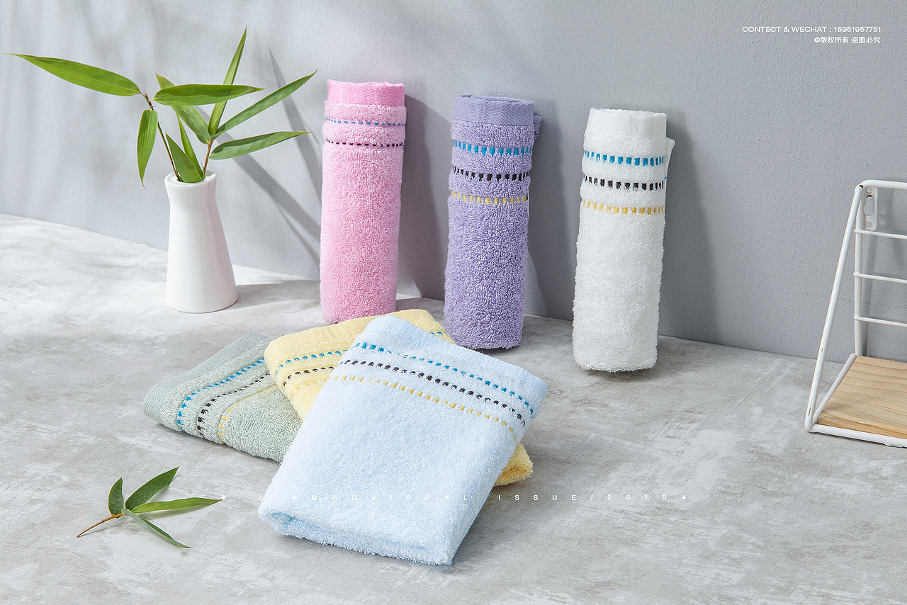 竹纤维毛巾摄影丨简木视觉 × 方巾洗脸巾家纺产品拍摄（图ZMTg3ODEyNDQ0） - 产品摄影 - 站酷设计师简木视觉原创素材 - 站酷ZCOOL