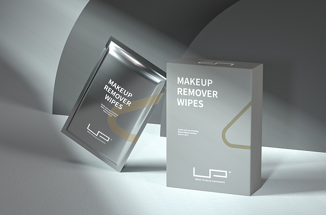 UP | 男士彩妆VI视觉设计