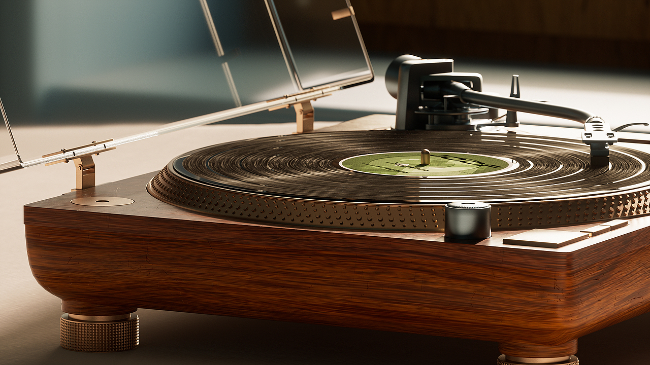 Gramophone | 留声机场景渲染（图ZMjk1ODU4NjU2） - 场景 - 站酷设计师Jooooojo原创素材 - 站酷ZCOOL