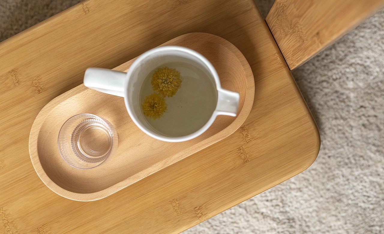 竹质玄关架设计-致家家居产品(家具摄影)