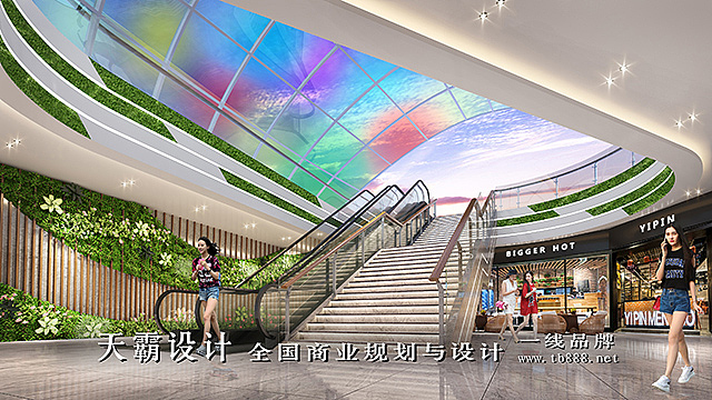天霸设计注重南京城市综合体设计方案创意与落地性