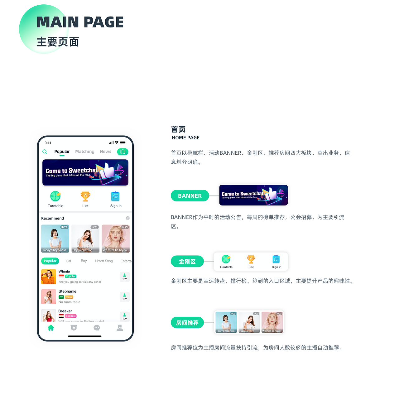 SweetChat（图ZMjIyNTg1MzUy） - APP界面 - 站酷设计师HOYA_DESIGN原创素材 - 站酷ZCOOL