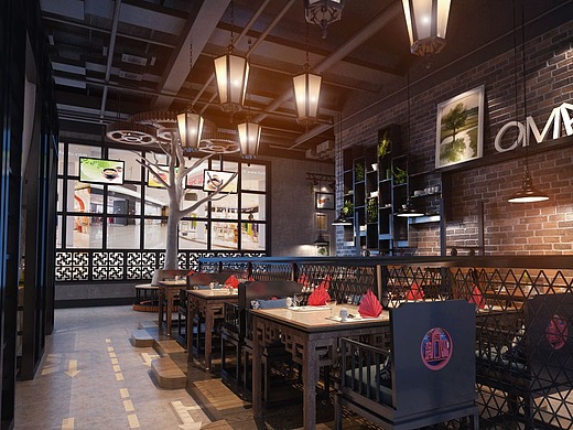 济南火锅店装修_素材网站_图片免费下载-zcool站酷