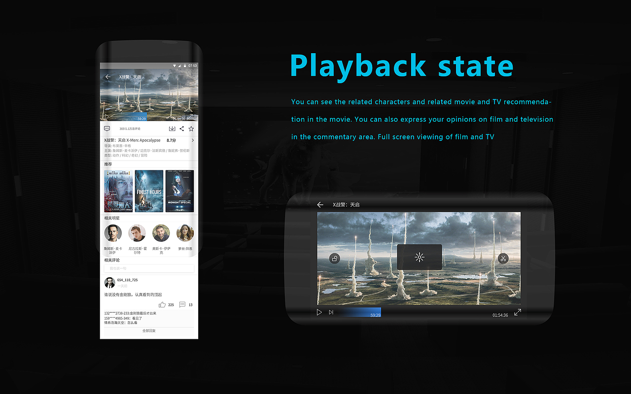 电影专区（图ZMTMyMjI2MDg0） - APP界面 - 站酷设计师专属你的宠爱原创素材 - 站酷ZCOOL