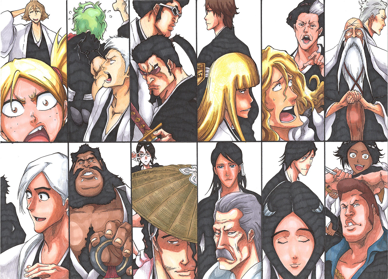 死神/bleach队长合集