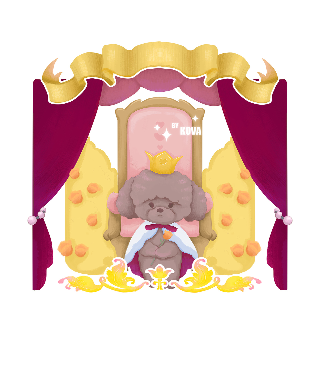 小狗插画（图ZMjY1OTc2MTcy） - 商业插画 - 站酷设计师kova原创素材 - 站酷ZCOOL