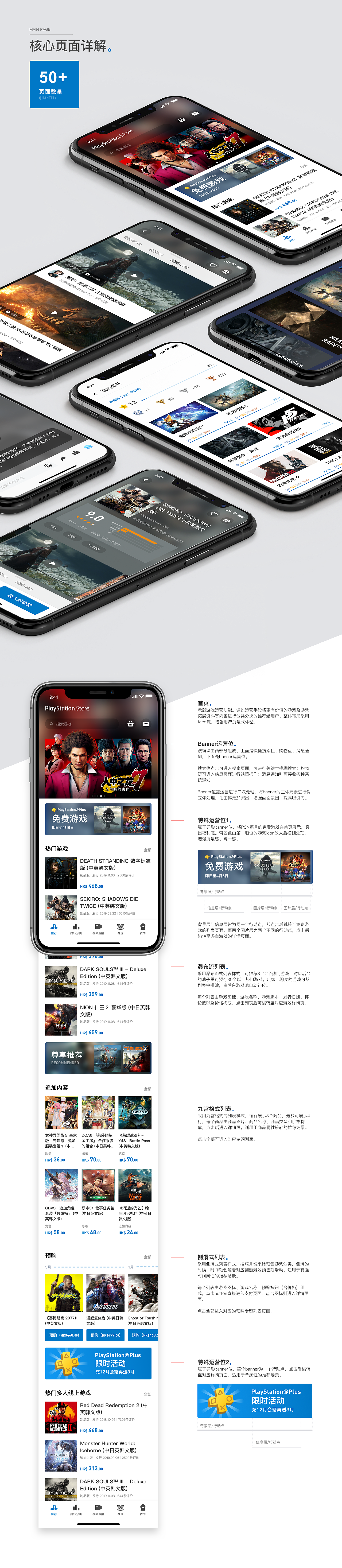 Play Station Store产品设计