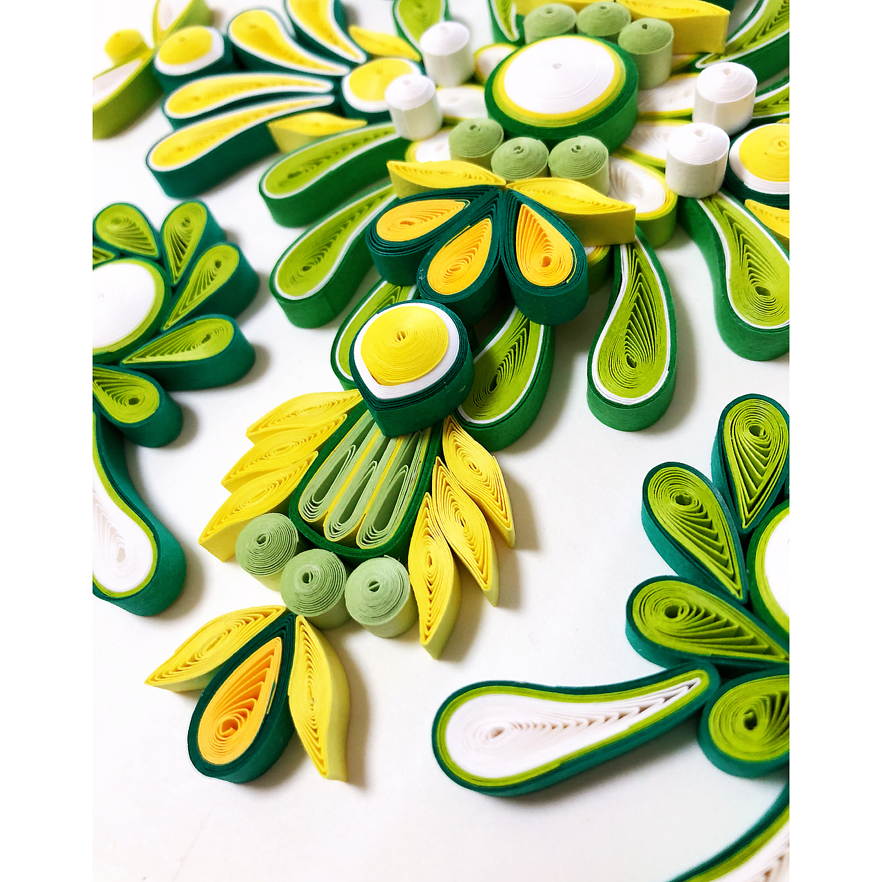 原创衍纸作品之暮春