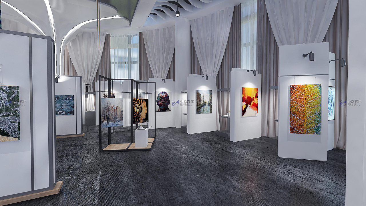 黄海学院艺术学院美术馆设计中岙文化