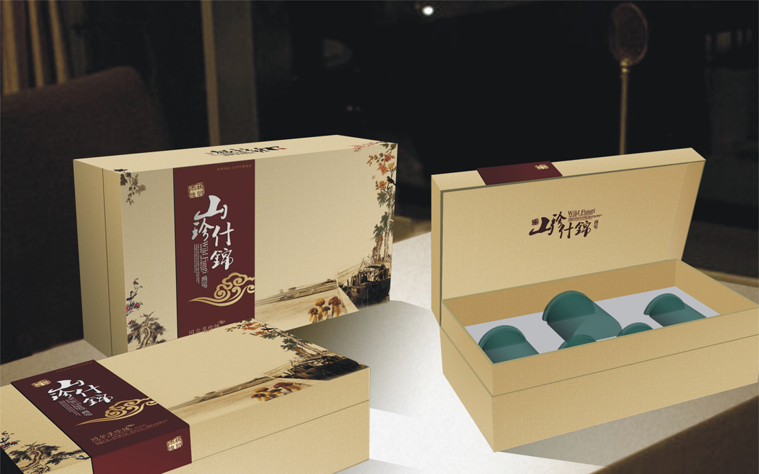 蘑菇包装设计