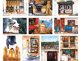 一辈子总要有个爱好,不求利益那种。#水彩#