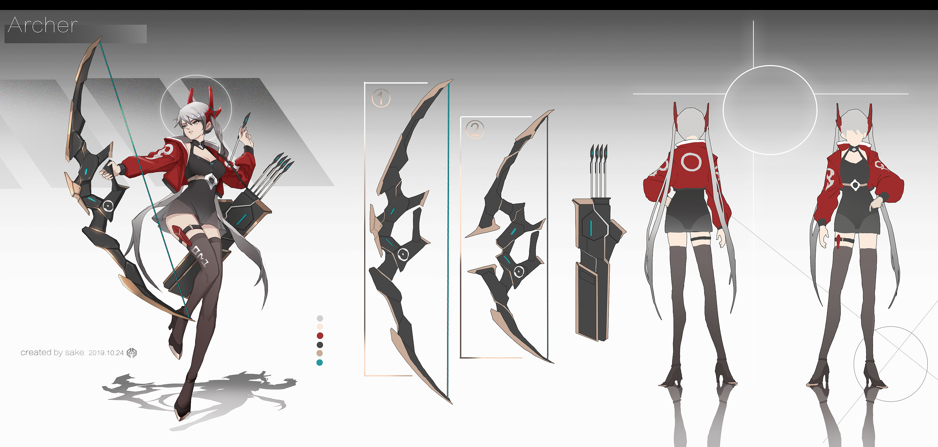 机甲少女设定练习