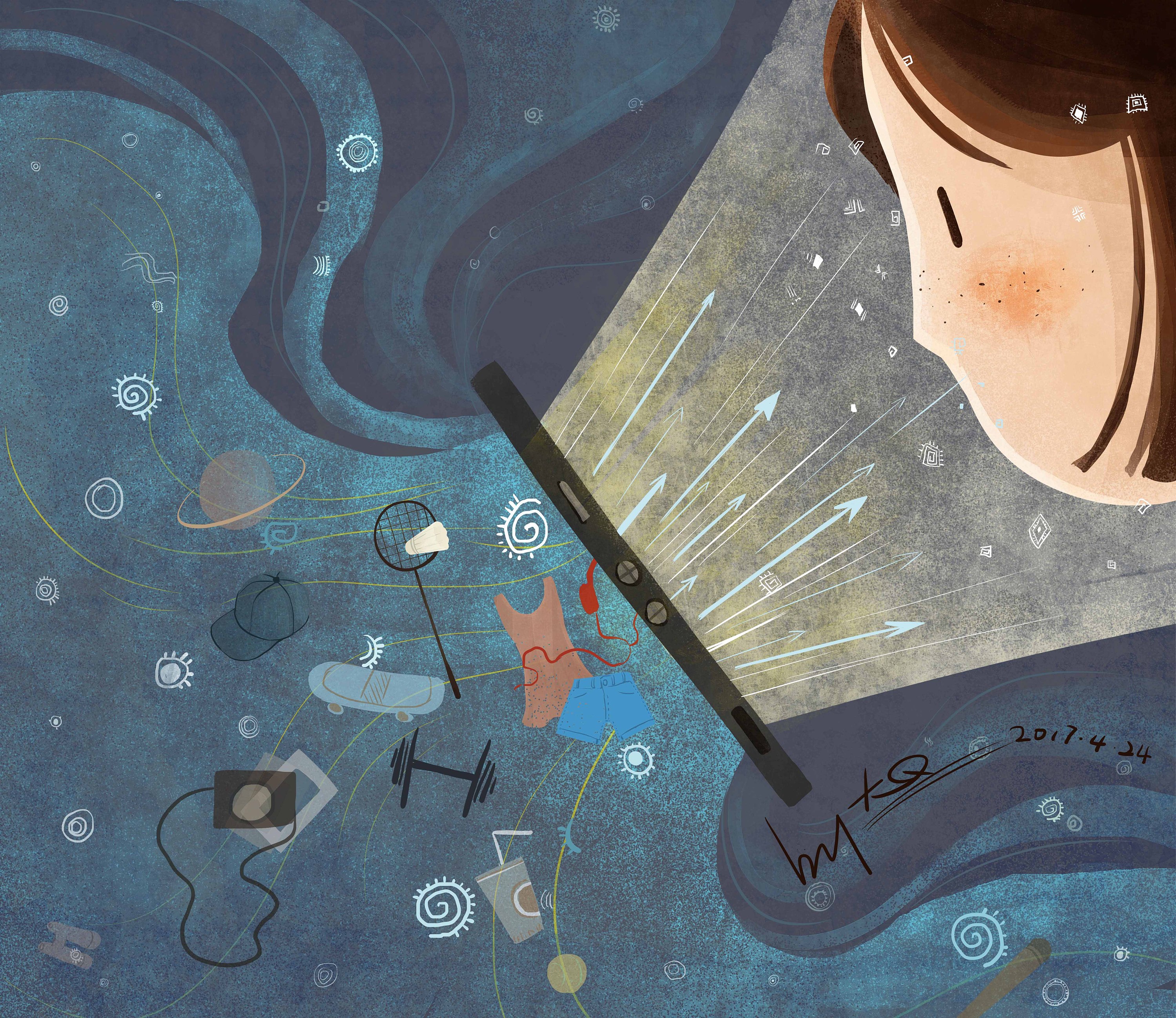 手机|插画|商业插画|大q啊 - 原创作品 - 站酷 (zcool)