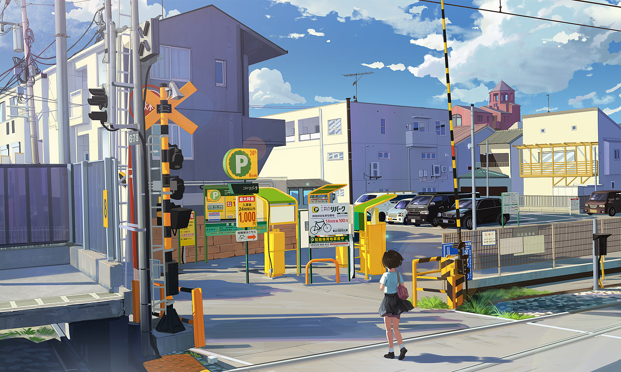 新海诚街道场景