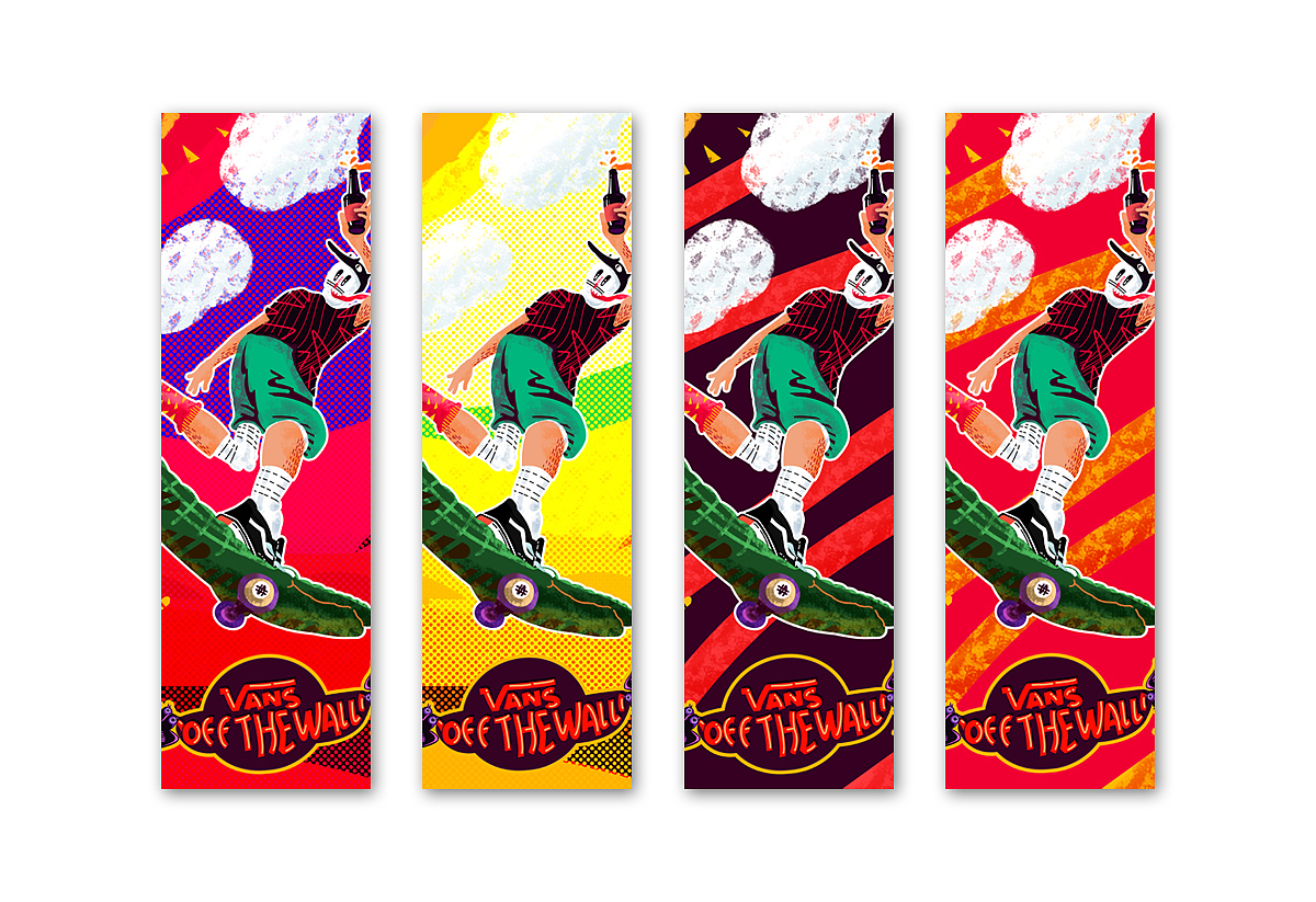 干杯VANS #VANS艺术家#（图ZNDc3ODIwOTY=） - 新锐潮流插画 - 站酷设计师者哩原创素材 - 站酷ZCOOL
