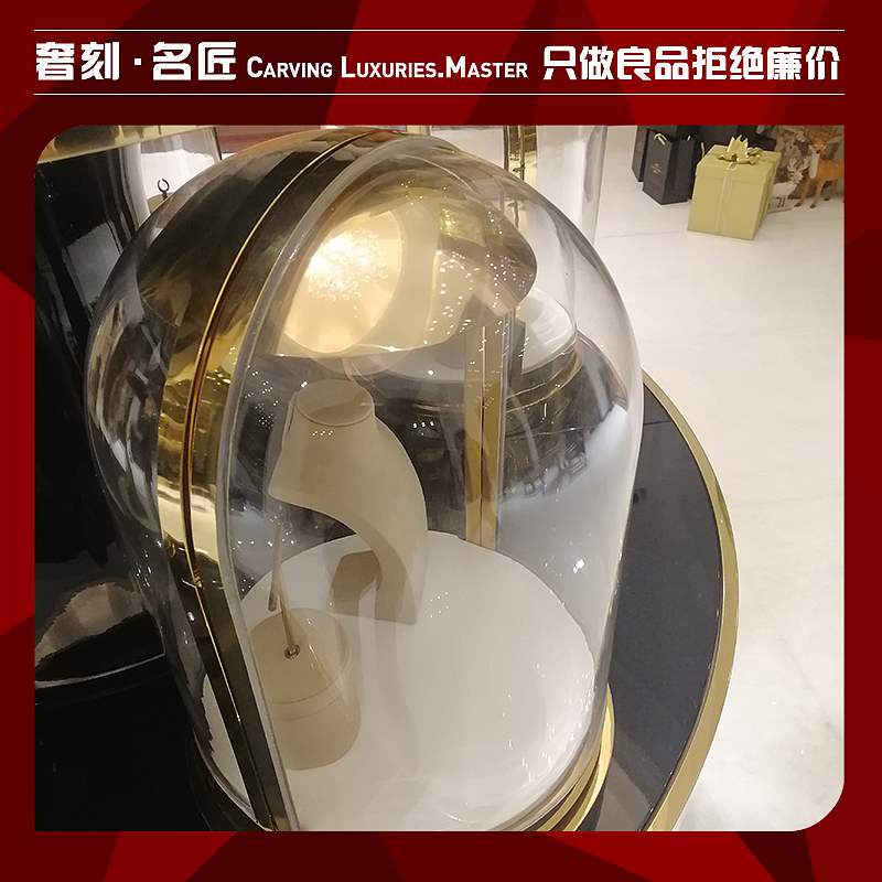 梵克雅宝Van Cleef Arpels展柜设计梵克雅宝展柜图片