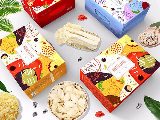 山珍礼盒包装设计（龙江人家食品有限公司）