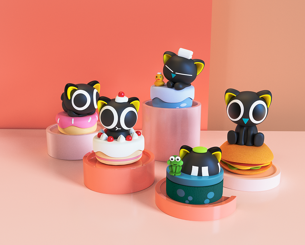 罗小黑来啦!——暑假学员优秀作品建模渲染欣赏