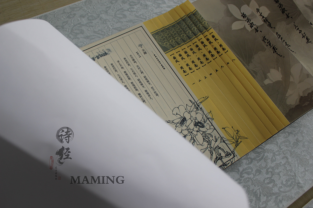 旋风装 【诗经】书籍设计(图ZNTkxMDI1Mg==) - 书籍/画册 - 站酷设计师马铭原创素材 - 站酷ZCOOL
