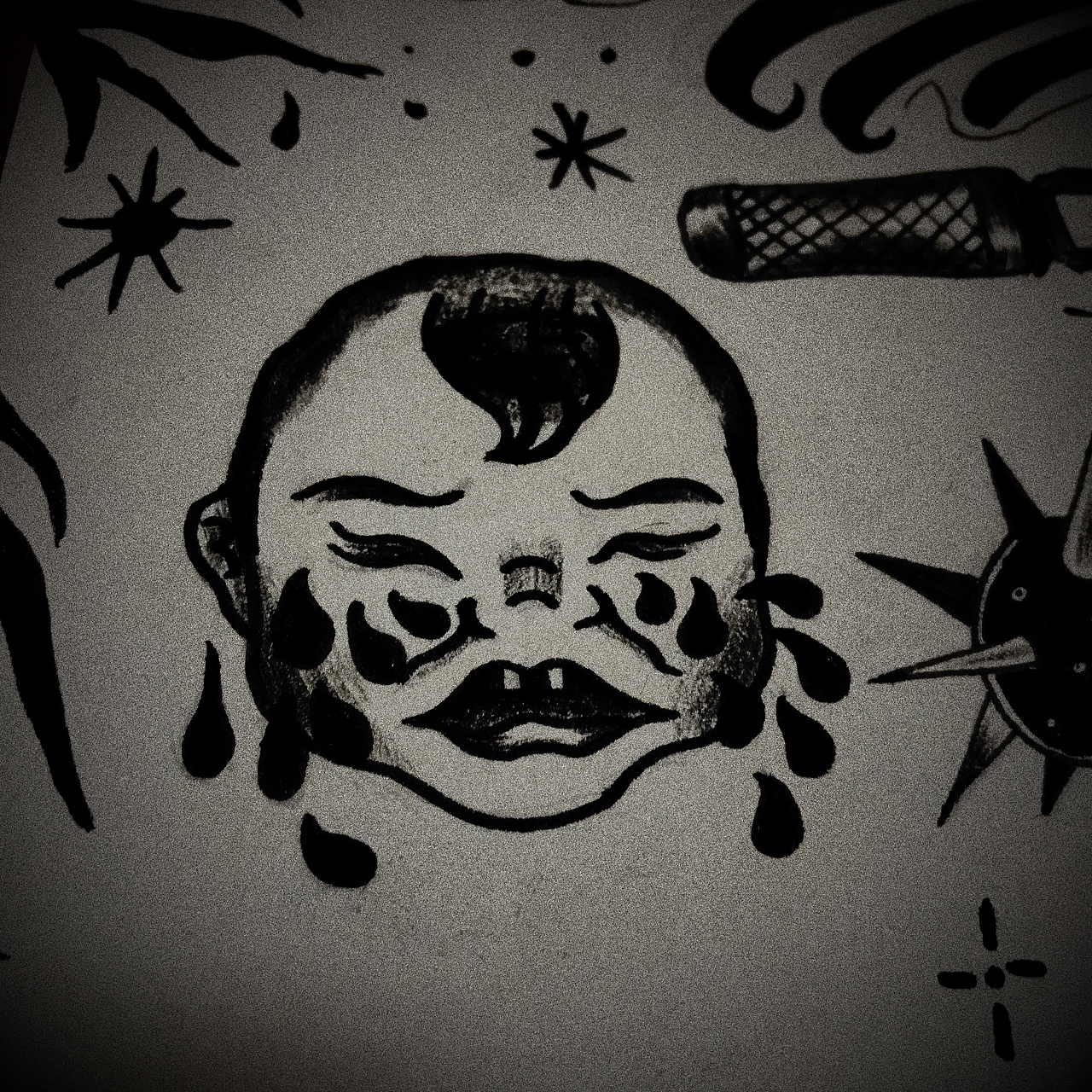 《画》（图ZMjMwNzUwNDU2） - 艺术插画 - 站酷设计师李撩扎原创素材 - 站酷ZCOOL