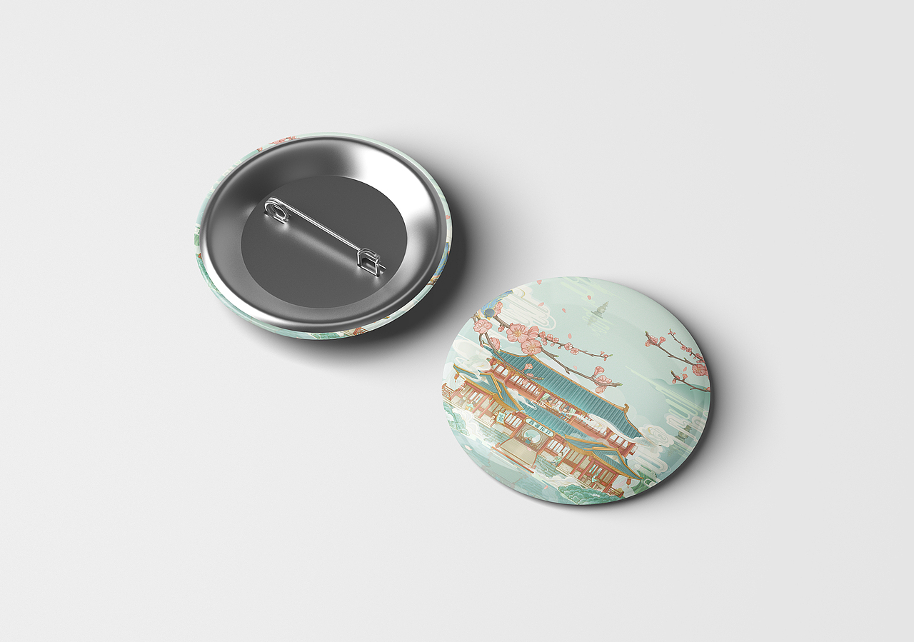 杭州印象-西湖 春 龙井（图ZMzMyNTg3NDc2） - 艺术插画 - 站酷设计师插画师Tomoyo原创素材 - 站酷ZCOOL