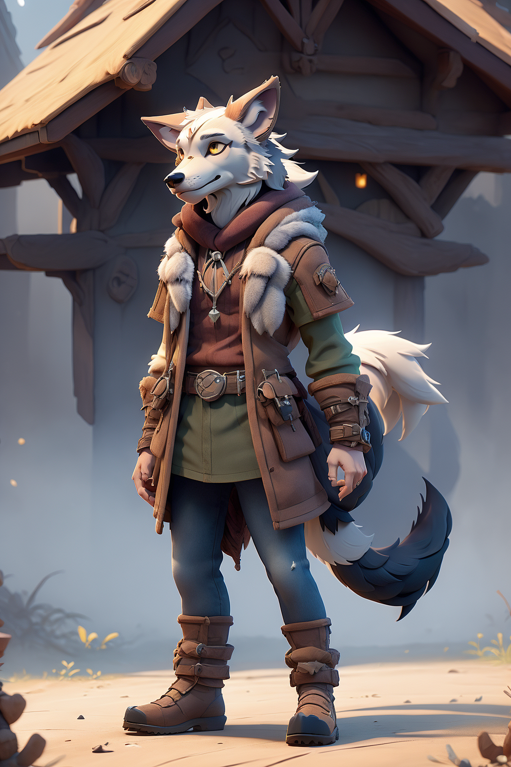 AI工作流试验:角色+场景=美宣