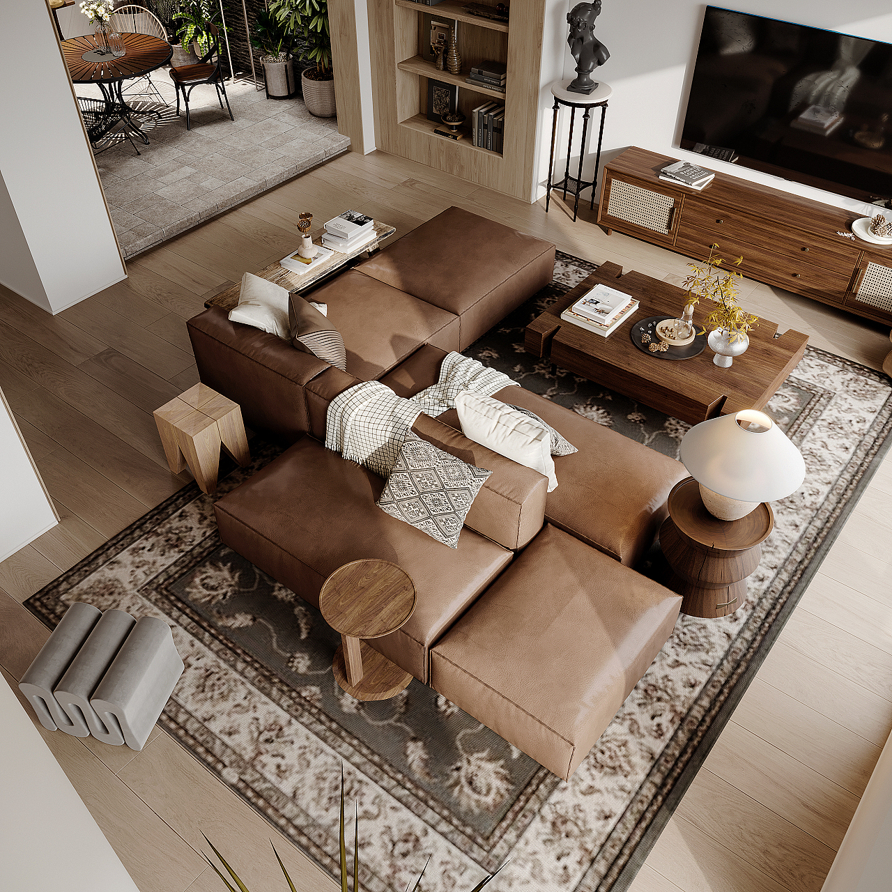 筋斗云效果图 别墅展示