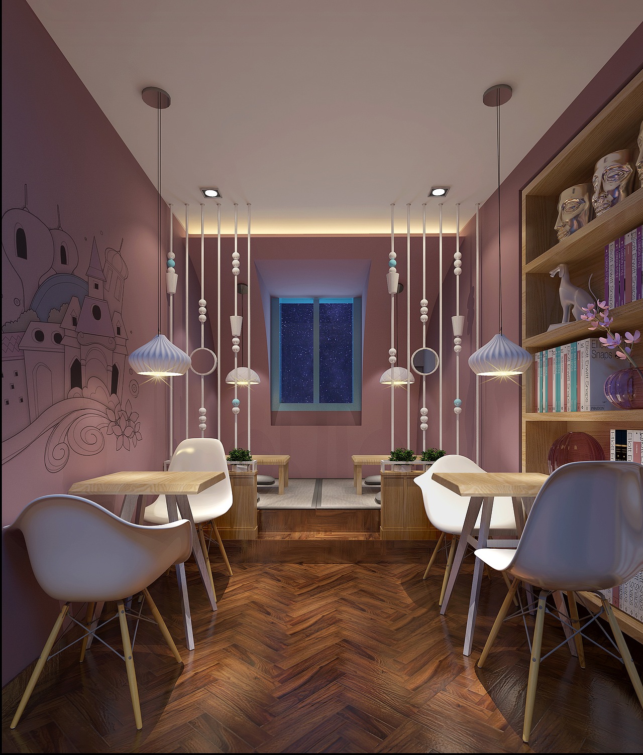 成都网红奶茶店装修|成都ins风奶茶店装修|成都少女心炸裂的奶茶店