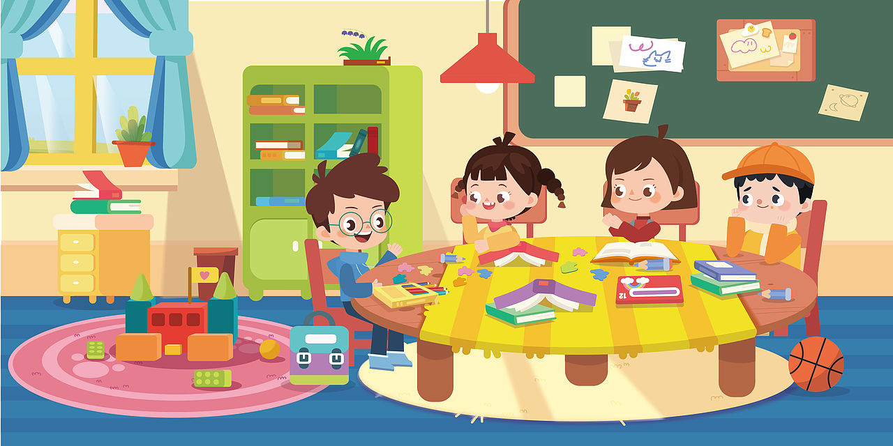 兒童插畫（圖ZMjg1MDYxMzE2） - 商業(yè)插畫 - 站酷設(shè)計師Alice樂樂原創(chuàng)素材 - 站酷ZCOOL