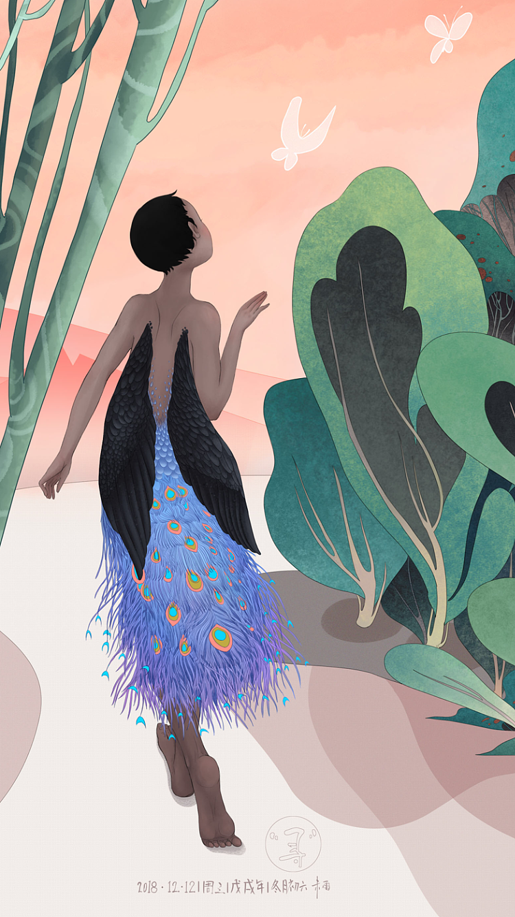 《寻》（图ZMTQ2ODg0OTcy） - 创作习作 - 站酷设计师未雨萝萝原创素材 - 站酷ZCOOL