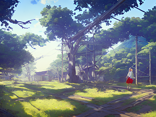 #站酷梦笔#乡村生活