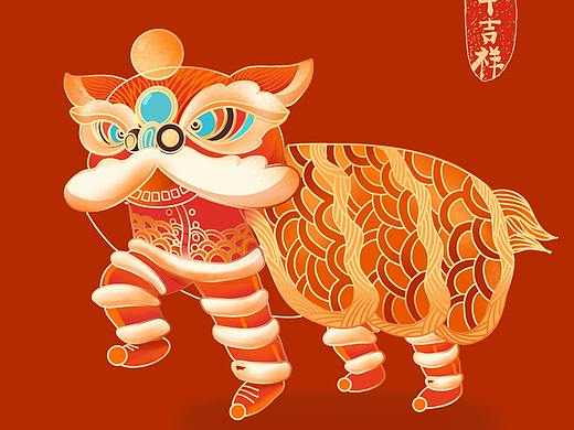 虎年大吉-舞狮