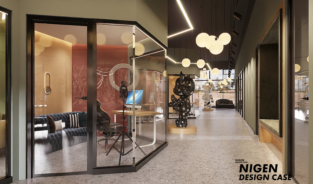 直播间丨空间表现_尼根效果图静静-站酷zcool