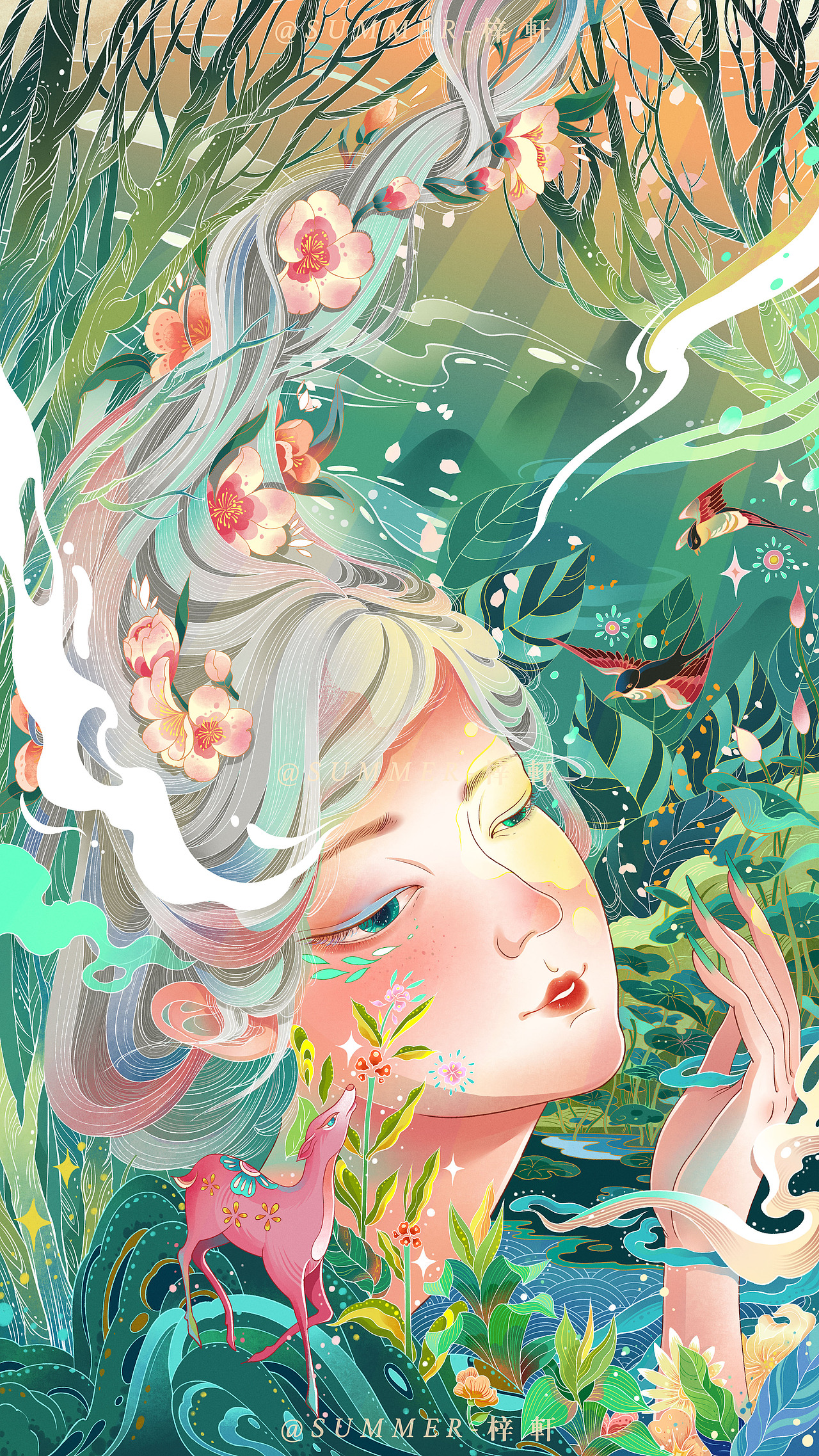 【五行】——木（图ZMjEwNjk2Nzky） - 创作习作 - 站酷设计师Summer梓轩原创素材 - 站酷ZCOOL