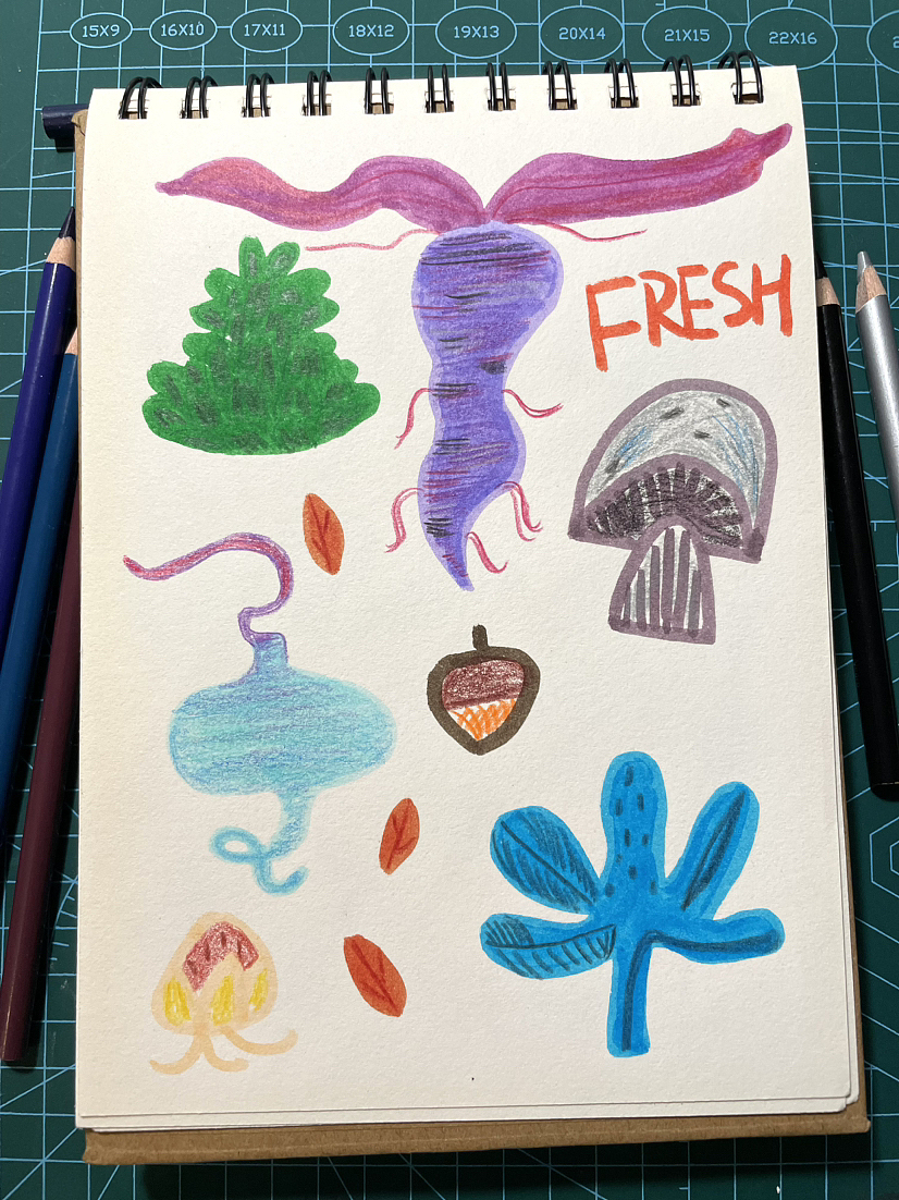手绘食谱Vol.68 Fresh