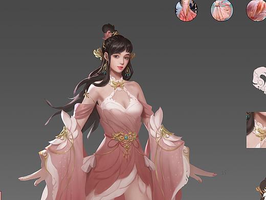 一组仙侠国风类设定