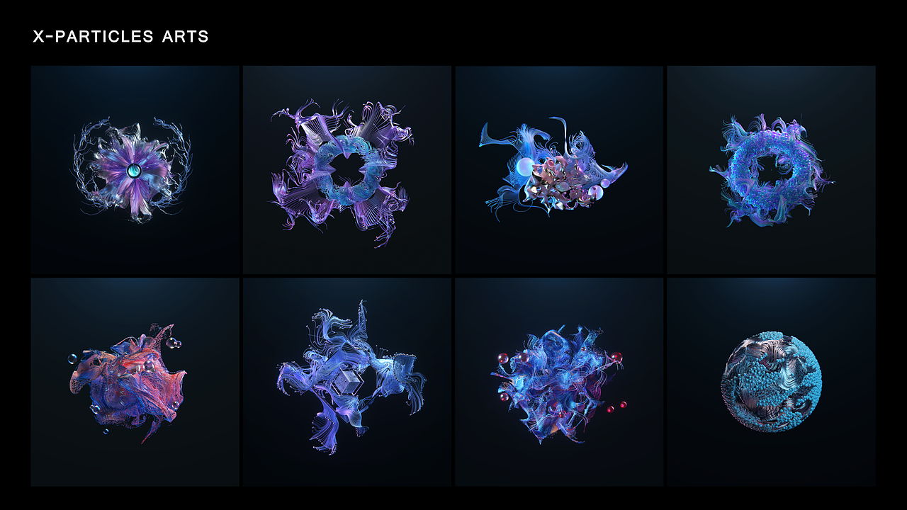 X-PARTICLES ARTS（图ZMTM1MzE5ODQ4） - 其他三维 - 站酷设计师禾映文化原创素材 - 站酷ZCOOL
