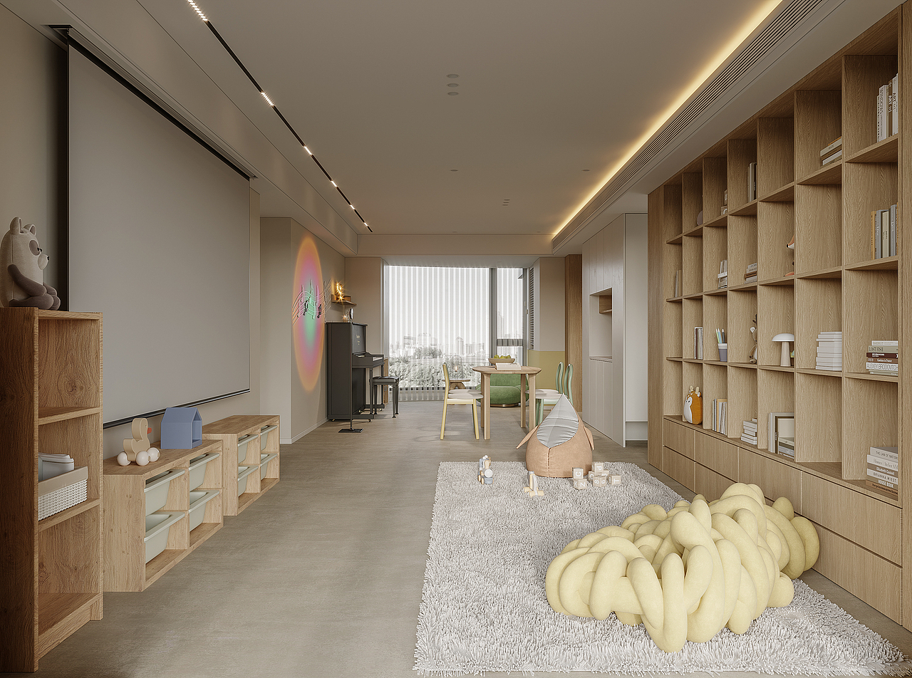 现代简约风格效果图表现（图ZMjkyMTgyMzA4） - 家装设计 - 站酷设计师呜叽唛叽原创素材 - 站酷ZCOOL