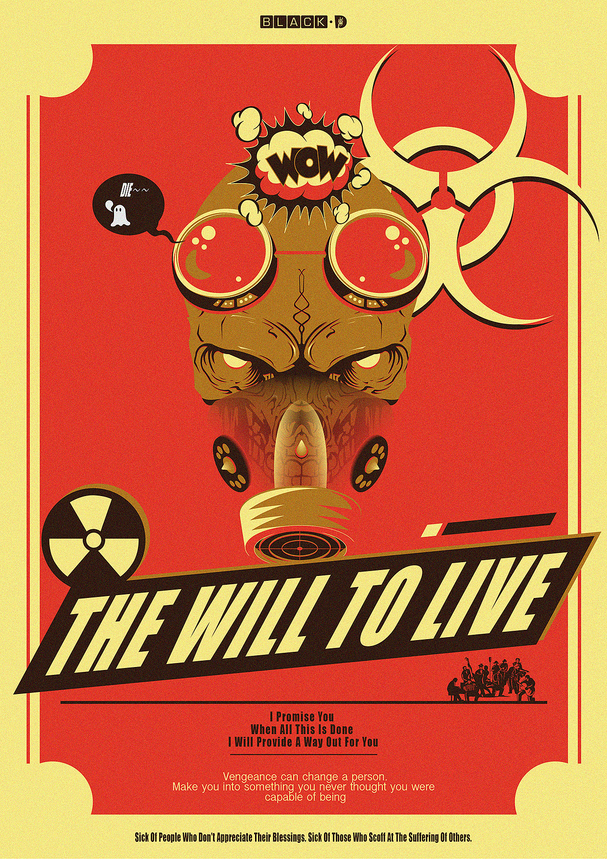 The will to live（图ZNjA2NDk5MDA=） - 海报 - 站酷设计师VitaminYY原创素材 - 站酷ZCOOL