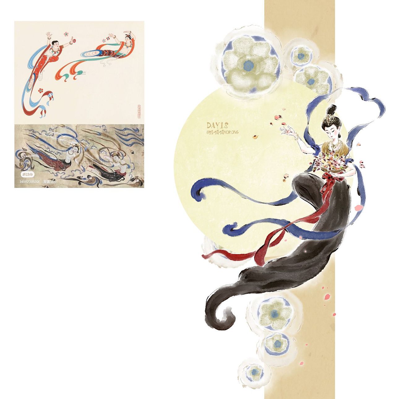 21天人物色彩造型课团练打卡总结（图ZMzI2OTQ0MTky） - 创作习作 - 站酷设计师路偏偏mokong原创素材 - 站酷ZCOOL