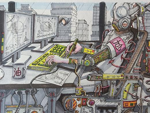 《画画画到爆，爽吗？》（个人主页-ZNDAzMTUwODg=） - 其他平面 - 站酷设计师不尬聊男孩原创素材 - 站酷ZCOOL