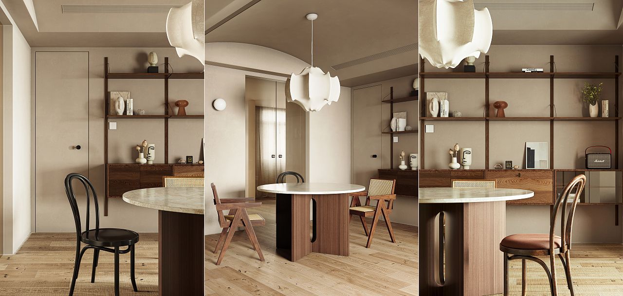 复古自然感的家（图ZMzA3NDIyMDg4） - 家装设计 - 站酷设计师盈绮视觉深化原创素材 - 站酷ZCOOL