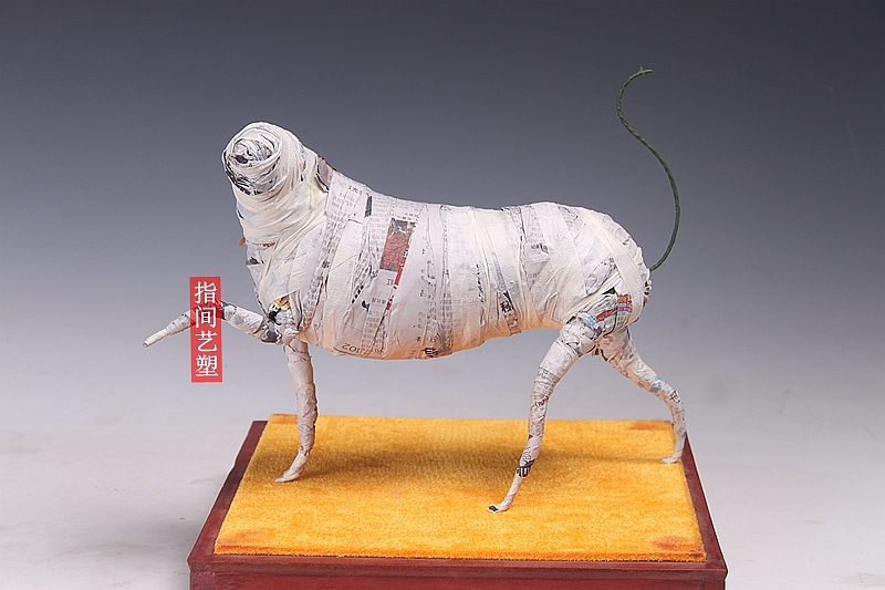 贺加贵面塑软陶（文殊菩萨）