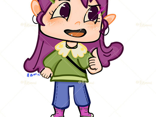 人物插画（个人主页-ZNjI2MDg2Njg=） - 商业插画 - 站酷设计师莫西moxii原创素材 - 站酷ZCOOL